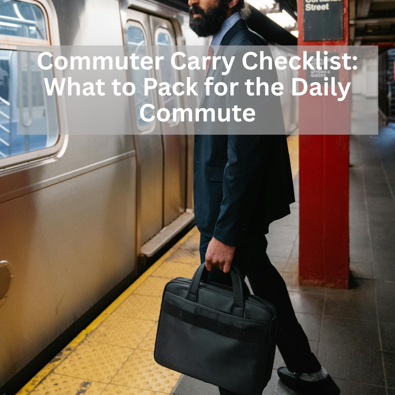Commuter Carry Checklist: What to Pack for the Daily Commute